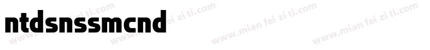 unitde sans semicond字体转换